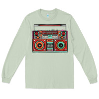 Matcha Boombox Long Sleeve Tee - FaDigitalArtStudio