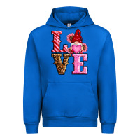 Cobalt love valentines day gnomes Urban Hoodie - RanaPortraitStore