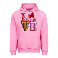 Fuchsia Pink love valentines day gnomes Urban Hoodie - RanaPortraitStore