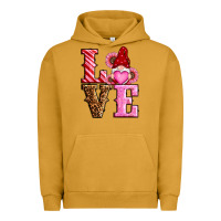 Pigment Peanut Butter love valentines day gnomes Urban Hoodie - RanaPortraitStore