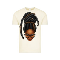 Vintage Arctic afro woman faux jumbo locs Vintage Tee - texasbilliewilder