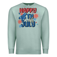 Seafoam happy 4th of july Premium Sweatshirt - MaliasSmallBusiness