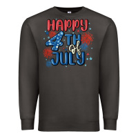 Smoke happy 4th of july Premium Sweatshirt - MaliasSmallBusiness