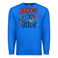 True Royal happy 4th of july Premium Sweatshirt - MaliasSmallBusiness