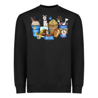 Black siberian husky coffee cups Heavyweight Sweatshirt - Zillion Design Studio