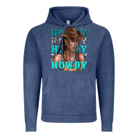 Vintage Denim howdy howdy black girl Vintage Hoodie - texasbilliewilder