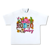 White rodeo baby Urban Heavy Tee - Zillion Design Studio