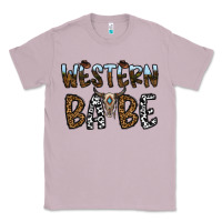 Lilac western babe Classic Tee - CowhideDigitalArt