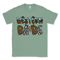 Sage western babe Classic Tee - CowhideDigitalArt