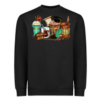 Black lawyer coffee cups Heavyweight Sweatshirt - Zillion Design Studio