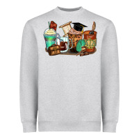Heather Grey lawyer coffee cups Heavyweight Sweatshirt - Zillion Design Studio