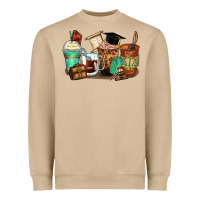 Mushroom lawyer coffee cups Heavyweight Sweatshirt - Zillion Design Studio