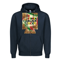 Navy strong black queen 12 oz can cooler (regular) Zipper Hoodie - Artiststas