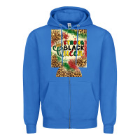 Strong Black Queen 12 Oz Can Cooler (regular) Zipper Hoodie | Teevron