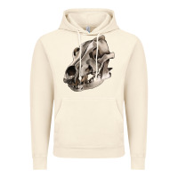 Vintage Artic Wolf skull Vintage Hoodie - RanaPortraitStore