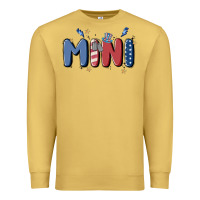 Antique Gold 4th july mini Premium Sweatshirt - MaliasSmallBusiness