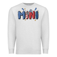 Oatmeal Heather 4th july mini Premium Sweatshirt - MaliasSmallBusiness