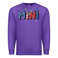 Purple 4th july mini Premium Sweatshirt - MaliasSmallBusiness