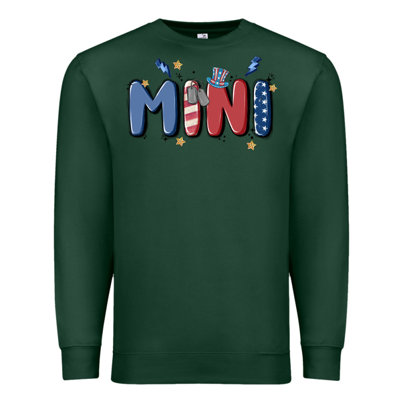4th July Mini Premium Sweatshirt by MaliasSmallBusiness | Teevron