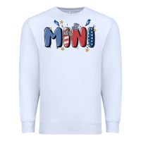 White 4th july mini Premium Sweatshirt - MaliasSmallBusiness