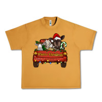 Peanut Butter merry christmas truck animals Urban Heavy Tee - RanaPortraitStore