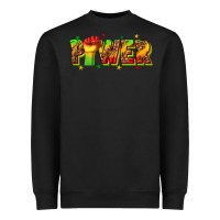 Black power juneteenth Heavyweight Sweatshirt - texasbilliewilder