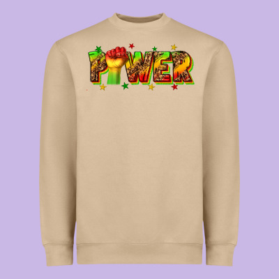 Heavyweight Sweatshirt power juneteenth