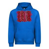 Cobalt pink leopard background Urban Hoodie - RanaPortraitStore