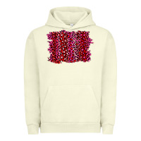 Pigment Pistachio pink leopard background Urban Hoodie - RanaPortraitStore