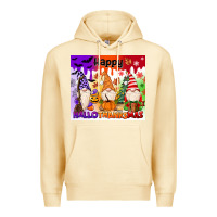 Pina Colada happy hallothanksmas gnomies Premium Hoodie - MaliasSmallBusiness
