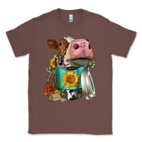 Chestnut Simmental Cow Coffee Cup Classic Tee - FaDigitalArtStudio