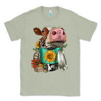 Matcha Simmental Cow Coffee Cup Classic Tee - FaDigitalArtStudio