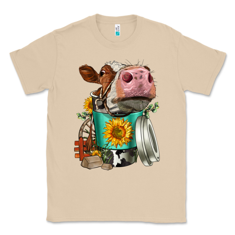 Simmental Cow Coffee Cup Classic Tee by FaDigitalArtStudio | Teevron