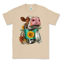 Mushroom Simmental Cow Coffee Cup Classic Tee - FaDigitalArtStudio