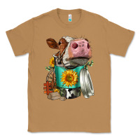 Toasted Coconut Simmental Cow Coffee Cup Classic Tee - FaDigitalArtStudio