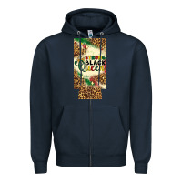 Navy strong black queen 12 oz can cooler (slim) Zipper Hoodie - Artiststas