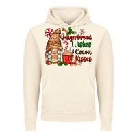 Vintage Artic gingerbread wishes and cocoa kisses Vintage Hoodie - Zillion Design Studio