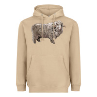 Mushroom rambouillet sheep Heavyweight Hoodie - LillyAllenDesigns