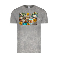 Cloud Rock bull skull coffee cups Vintage Tee - Zillion Design Studio