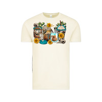 Vintage Arctic bull skull coffee cups Vintage Tee - Zillion Design Studio