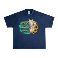 Navy just a girl who loves goats Urban Heavy Tee - RanaPortraitStore