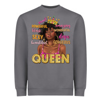 Storm queen afro woman Heavyweight Sweatshirt - texasbilliewilder