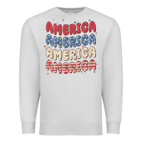 Dove Grey america Premium Sweatshirt - MaliasSmallBusiness