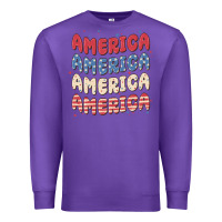 Purple america Premium Sweatshirt - MaliasSmallBusiness