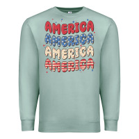 Seafoam america Premium Sweatshirt - MaliasSmallBusiness