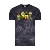 Cloud Black army coffee cups Vintage Tee - Zillion Design Studio
