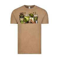 Vintage Coffee army coffee cups Vintage Tee - Zillion Design Studio