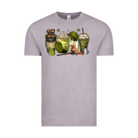 Vintage Zinc army coffee cups Vintage Tee - Zillion Design Studio