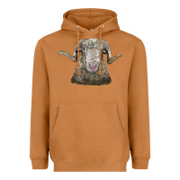 Meerkat rambouillet sheep head Heavyweight Hoodie - LillyAllenDesigns