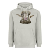 Moon Dust rambouillet sheep head Heavyweight Hoodie - LillyAllenDesigns